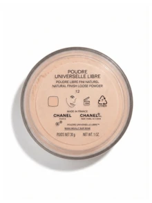CHANEL Poudre Universelle Libre 散粉 12号色 自然妆容 1盎司/30克 丝绒哑光妆效，持久控油，适合油性肌肤。适用于女友、妻子、母亲、朋友、生日、毕业派对、旅行、露营、户外活动、校园旅行、节日庆典、周年纪念、办公室、冬季、圣诞节等特殊场合。 - 12 種天然成分 - 查看 4