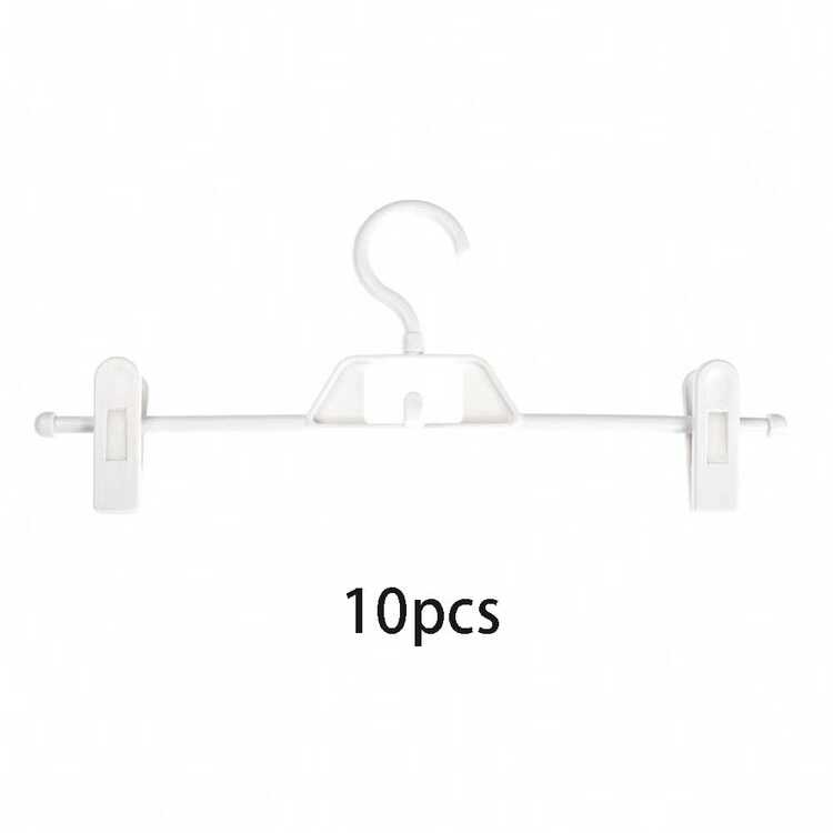Móc treo quần áo (1 cái/5 cái/10 cái), móc treo quần áo không đường may, chống trượt, có thể mở rộng, kẹp quần, vật trang trí, trang trí ngày lễ, trang trí phòng, trang trí nhà cửa, trang trí phòng ngủ, treo váy, giày dép, quần jean, bốt, đầm, mùa xuân, phong cách tối giản, áo mùa hè - trắng - Xem 10