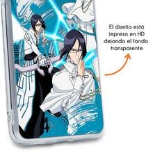 Funda Compatible con Nubia Blich Huryu Ichida Ultimo Qüincy Hywach Origime Anime Protector para Carcasa Anticaídas a Prueba De Golpes TPU. - transparente - Ver 2