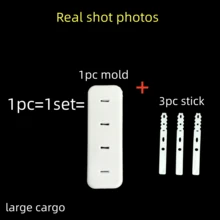 1 pieza Molde de paleta de 4 cavidades con tapa, fabricante de paletas de hielo lindas, molde DIY para helados y paletas de hielo para uso doméstico - Talla única - Ver 6