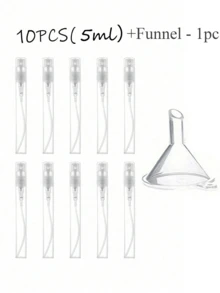 可重複填充便攜式香水噴霧瓶、迷你香水可重複填充噴霧瓶、化妝品精華水儲存容器、香水噴霧瓶、香水噴霧泵盒、迷你口袋香水噴霧、可重複填充香水分裝泵轉移工具 - 彩色 - 查看 14