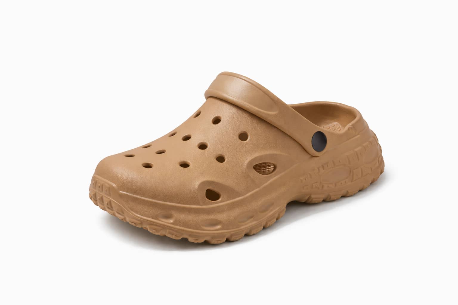 Zoccoli antiscivolo unisex JOTA KA in EVA – Scarpe leggere e traspiranti per casa, spiaggia, piscina e giardino, casual, traforate, estive, da spiaggia - Cammello - Visualizzare 1