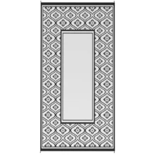 Reversible Outdoor Rug - Black - View 5