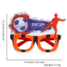 FIFA 1个2026世界杯主题派对装饰酒杯，适用于家庭聚会、球迷派对、拍照道具、派对用品、趣味服装配饰，可提升派对氛围 - 查看 6