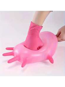 Găng tay dùng một lần PROGRIP, găng tay nitrile siêu bền, găng tay nitrile màu cam, cỡ L, dày gấp 2 lần và có họa tiết hình kim cương, găng tay thợ máy chịu lực cao, 50 chiếc/hộp, có các cỡ M, L, XL, XXL. - dưa hấu xanh - Xem 17