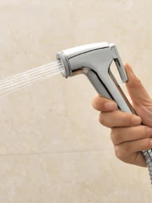 Handheld Sprayer - Multifunctional Bathroom Shower Kit, Suitable For Personal Hygiene, Toilet Cleaning, Pet Bathing, And Plant Watering With Adjustable Nozzle And Hose, Very Convenient - A - View 9