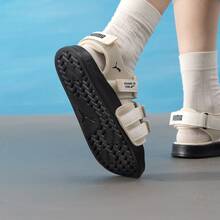 Dép xăng đan PUMA LeadCat City thời trang, mềm mại, đa năng, dành cho cả nam và nữ, màu trắng ấm. - trắng - Xem 2