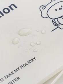 1 ชิ้น แฟ้มเอกสารแบบหีบเพลงลายการ์ตูนกันน้ำ, สีและลายแบบสุ่ม - ชิ้นเดียว - ดู 5