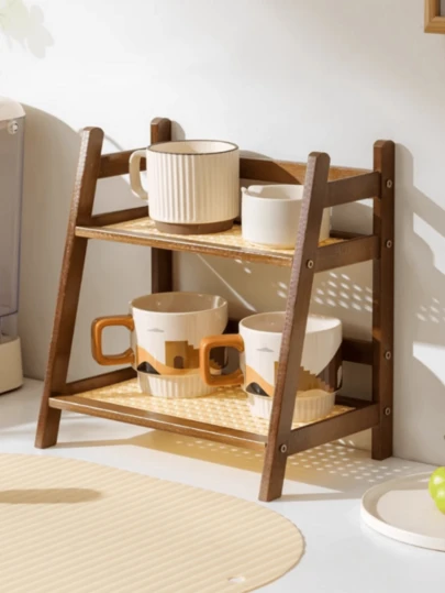 منظم مكتبي خشبي، رف عرض مكتبي شكل شبه منحرف، رف تخزين للقرطاسية والمكتب والمطبخ والمعيشة، ديكور أنيق للسكن والمدرسة والمكتب وما إلى ذلك، تنظيم المكتب، ديكور المنزل، عيد الميلاد، رأس السنة، الأعراس، الحفلات، تخزين مستحضرات التجميل