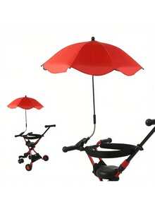 1. General Motors, Portable Sun Umbrella For Bicycles, Rain Shelter, UV Protection, 360 Degree Rotation, - A - View 10