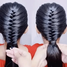 3件套DIY编发器法式编发卷发器魔力扭辫造型编发器 - 黑色 - 查看 4