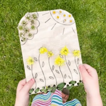 1个木制花架，探索自然与寻宝游戏：一项引人入胜的亲子活动 - 彩色 - 查看 3