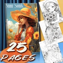 1 本公主衣橱主题涂色书，25 页，升级加厚纸张，帮助您放松身心，表达创造力，是万圣节、新年、圣诞节、感恩节派对的完美礼物。 - 灰色 - 查看 9