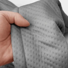 1pc Cooling Pillowcase, Butterfly-Shaped Bed Pillow Cover, Ergonomic Neck Pillow Cover (Pillow Insert Not Included) - White Gray - White Grey - View 6