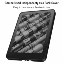 For Kindle Paperwhite 10th Generation 2018 Released 6 Inch E-Reader Case Magnetic Cover PQ94WIF Acrylic Split Protective Shell Auto Wake/Sleep 360 Rotation Detachable - Multicolor - View 9