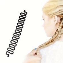 3件套DIY编发器法式编发卷发器魔力扭辫造型编发器 - 黑色 - 查看 7