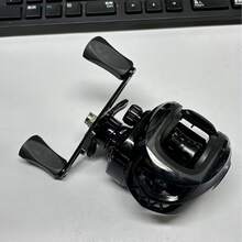 Pro Max 低轮廓水滴形路亚卷线器，齿轮比 7.2:1，最大刹车力 8kg，7+1 轴承，附赠路亚饵 - 彩色 - 查看 12