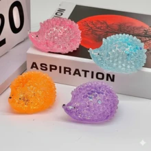 1 Quả bóng hình nhím phát sáng, đàn hồi chậm: Quả bóng giảm căng thẳng hình nhím dễ thương, mềm mại, đàn hồi chậm, thích hợp cho trẻ em và người lớn, tuyệt vời để chơi trên bàn và giảm lo âu. - NNL11 - Xem 6