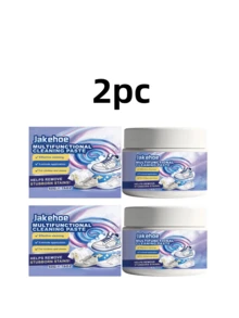 jakehoe 多用途清洁膏，适用于家居清洁、衣物和鞋履清洁。有效去除汗渍、油渍、酒精和陈年污渍造成的衣物泛黄。清洁白色鞋子和运动鞋，不损伤材质。天然清洁污垢和污渍，可搭配海绵或抹布使用。 - 固體 - 查看 7