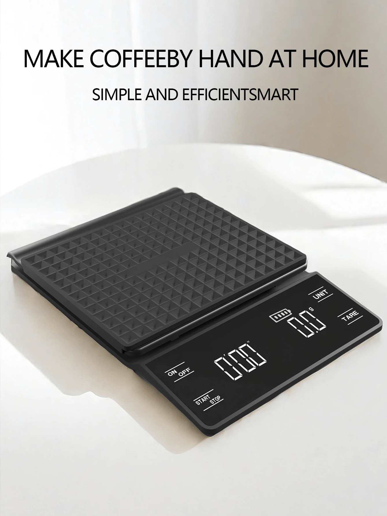 （畅销款）1个高精度多功能咖啡秤，高精度厨房秤，咖啡豆秤，食品秤，意式手持咖啡秤，精准烘焙工具厨房秤