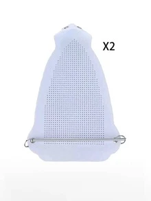 1 pieza Funda de tabla de planchar blanca hueca, decoración del hogar para cocina, dormitorio, oficina, uso escolar - A - Ver 13
