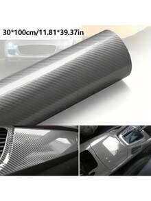 30*100cm/11.81*39.37in 7D碳纖維乙烯基薄膜汽車貼紙 亮面汽車內飾貼紙 汽車家居門貼花 保護您的酷炫DIY貼貼 - A - 查看 12