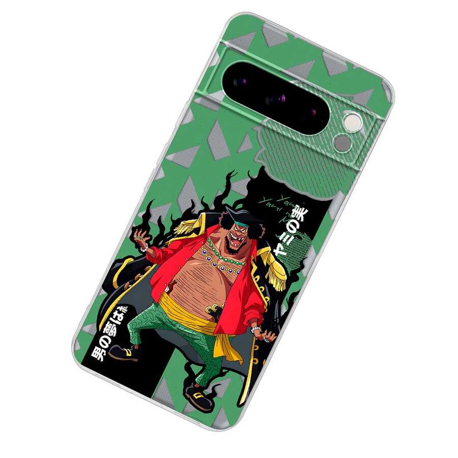Funda Compatible con Góog le Picsel Fruta Diablo Teach YAMí Protector One Carcasa Anticaídas a Prueba De Golpes Piecas TPU. - transparente - Ver 1