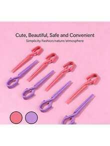 Nail Art Positioning Clip, Anti-Overflow Gel Shaping Cross Clip, UV Gel Nail Auxiliary Molding Tool - Multicolor - View 4