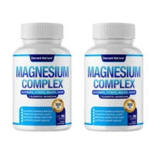 7-In-1 Magnesium Complex Supplement 1000mg | Glycinate Citrate Malate Taurate Orotate Blend | High Potency Magnesium Capsules | 90 Capsules (2 Bottles) - 2 Bottles - 查看 6