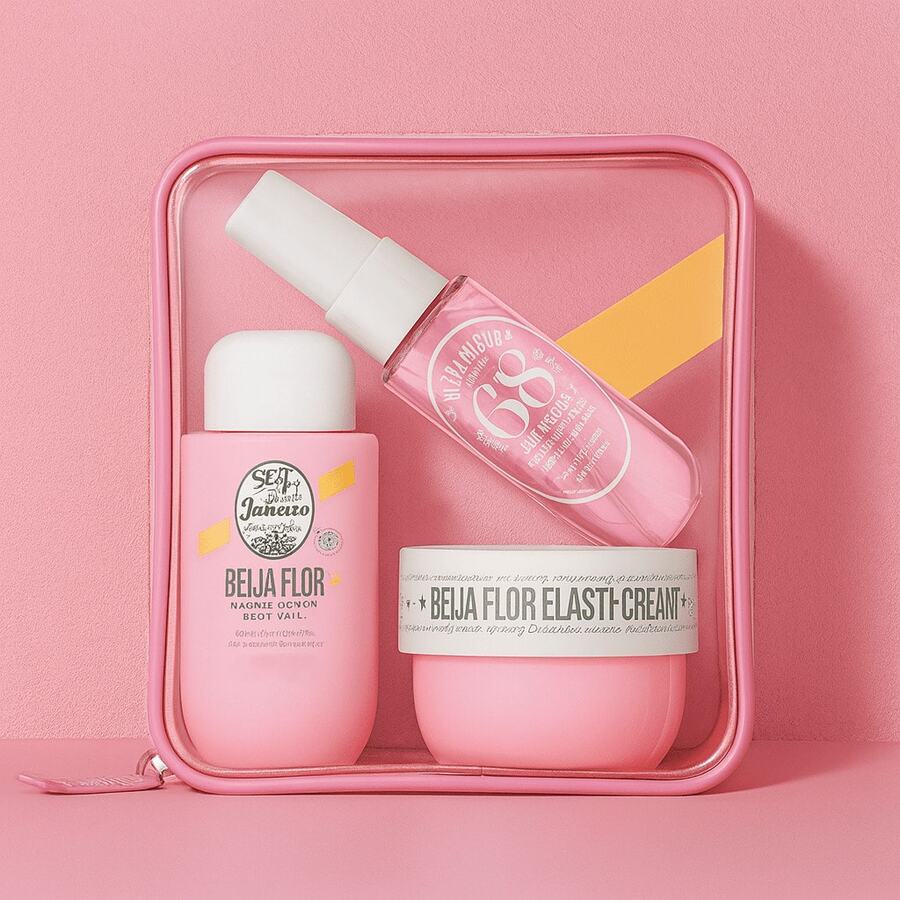 Sol De Janeiro Beija Flor Jet Set – 3-Piece Body Care Set: Fragrance Mist, Shower Gel, Body Cream - 清新香調 - 查看 1