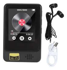 Reproductor Mp3 Mini Portátil Música Mp4 Con Bluetooth No Tf Negro - Ver 2