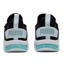 Giày chạy bộ cổ thấp PUMA Electron 2.0, kiểu dáng thường ngày, unisex, màu đen/xanh dương. - Đen và xanh - Xem 7