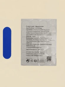 24 Pieces Of Nails Multicolored Gradient Nails Press On Nails Nail Supplies Fake Nails Nail Art Square Nails - Multicolor - View 6