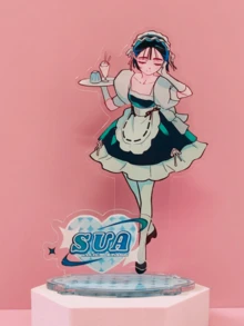 New Edition Alien Stage Complete 6-Piece Series Anime Acrylic Standees - Desktop & Home Decor, Perfect Birthday Gift For Friends. - Multicolor - View 6