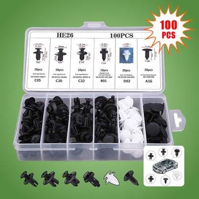 Universal Car Clips Plastic, Universally Applicable