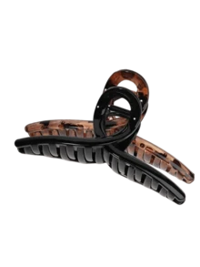 1/2 chiếc kẹp tóc kiểu retro họa tiết da báo thanh lịch, thiết kế họa tiết da báo chấm bi sang trọng, thời trang và sành điệu, phù hợp để sử dụng hàng ngày. - Nhiều màu - Xem 14