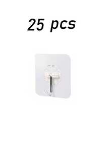 Self-Adhesive Heavy-Duty Wall Hook, 10kg/22lbs (Max) Weight Capacity, Stainless Steel Hook, Suitable For Bathroom And Kitchen - Multicolor - View 12