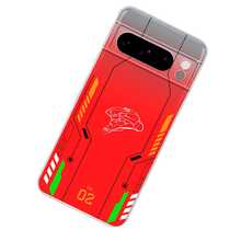 Funda Compatible con Góog le Picsel Production Model Unit 02 Protector GENESÍS Carcasa Anticaídas a Prueba De Golpes Evangelino TPU. - transparente - Ver 1