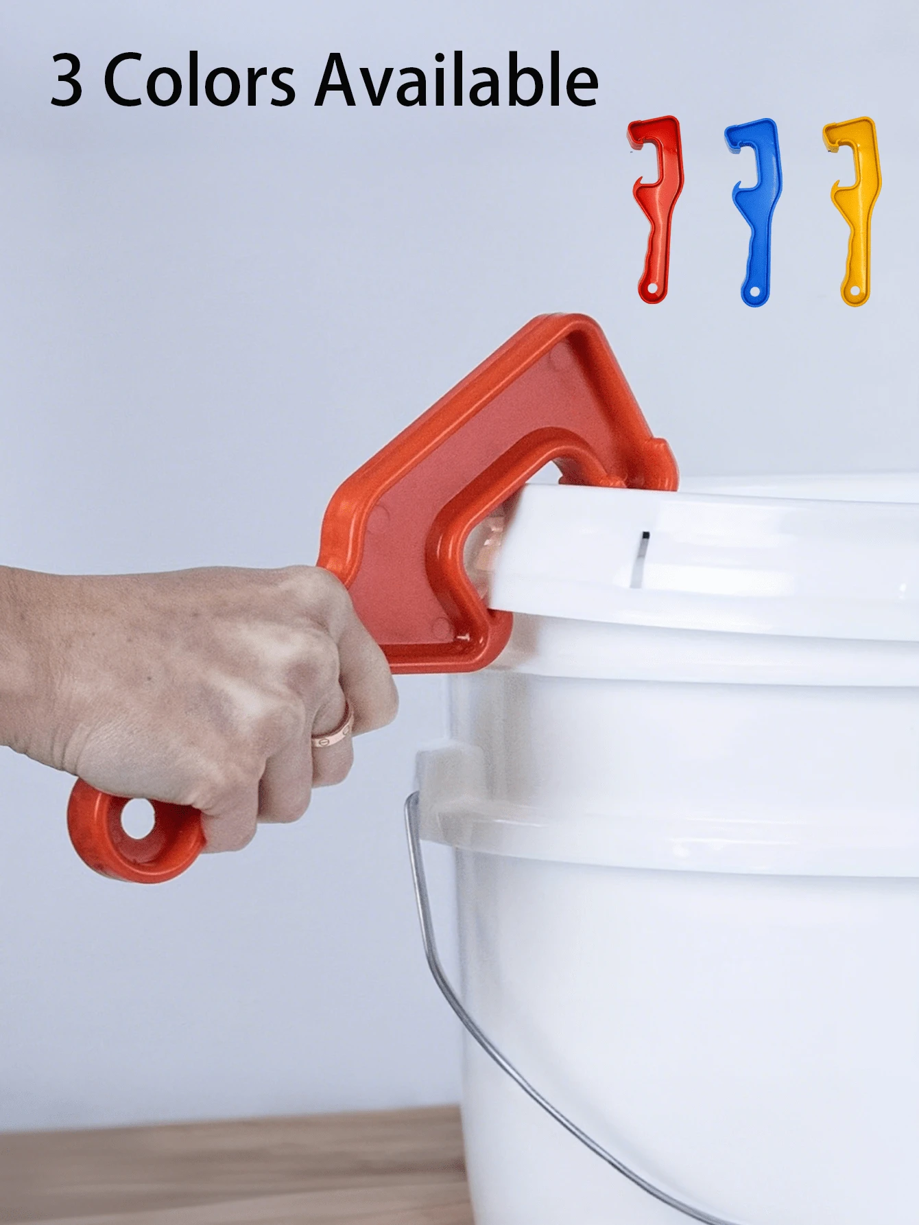 1pc Plastic Paint Can Opener | 5 Gallon Paint Can Opener Wrench, Lightweight , Suitable For Home And Industrial Use, Compact Design With Easy Grip Handle