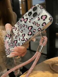 Silver Bow Leopard Print