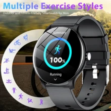 LAXASFIT Latest Fashion Smart Watch For Women, With Multiple Sports Modes, Tracking, Sedentary Reminder, Stopwatch, Wireless Call And Message Notification, Calorie Tracking, Daily Activity Recording, A Multifunctional Wristwatch - View 5
