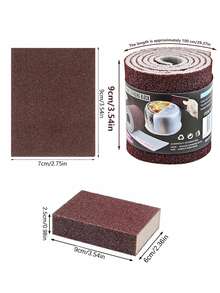 Kitchen Cleaning With Magic Wiping, Pot Washing, Dishwashing, Pot And Bowl Cleaning, Stain Removal, Rust Removal Special, Diamond Sponge Wiping - A - View 5