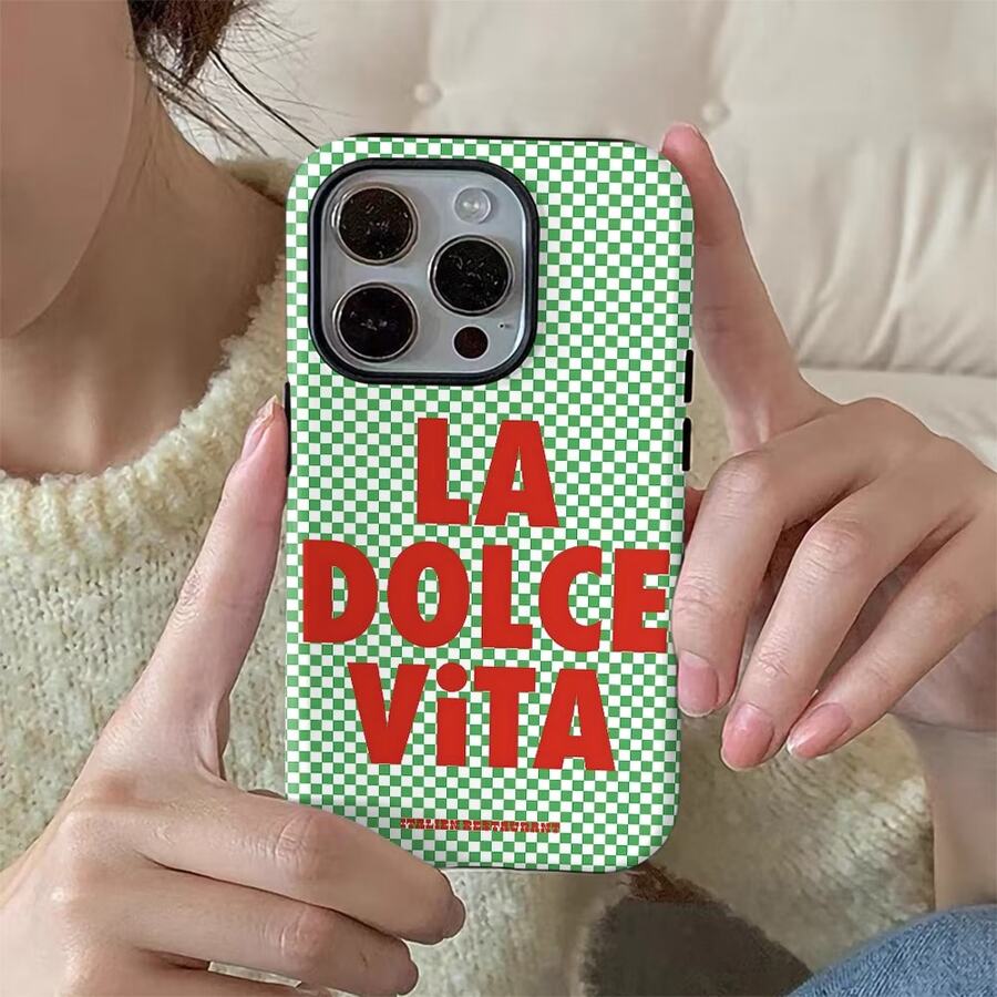 Ốp điện thoại kẻ sọc tối giản, chống rơi, chống trượt, phù hợp với 15, 15 Pro Max, 16, 16 Pro Max, Apple 13, 17 Pro Max, 16e, 15 Plus, 14/13 Pro Max, 12, 11 - Nhiều màu - Xem 1