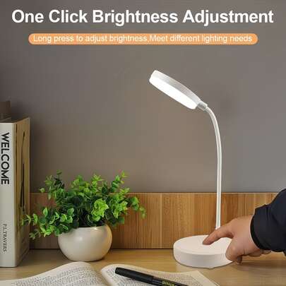 1个LED氛围夜灯 | USB供电 | 3种颜色模式 | 白色 | 适用于客厅、卧室、办公室 | 照明与装饰