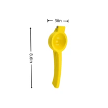 1pc/2pcs, Lemon Juicer, Lemon Juicing Tool, Manual Juicer, Lemon & Lime Juicer, Kitchen Citrus Juicing Tool, Dishwasher , Quick & Easy, Dimensions (8.6in X 3in) - Multicolor - View 4