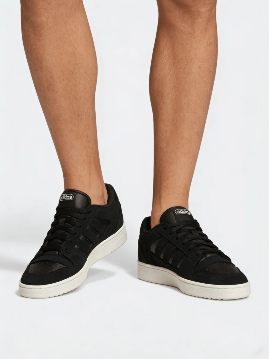 adidas BREAK START PREMIUM Zapatillas clásicas retro de caña baja negras, unisex - Negro - Ver 1