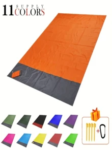 Thảm cắm trại siêu nhẹ, chống thấm nước - Mềm mại, nhỏ gọn, chăn cách nhiệt ngoài trời, lý tưởng cho bãi biển, dã ngoại, du lịch và các hoạt động ngoài trời - Hoàn hảo cho những người yêu thích hoạt động ngoài trời và gia đình. - Nhiều màu - Xem 1