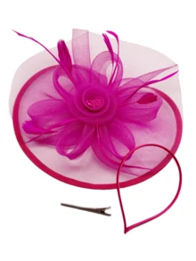 一件装 20 年代复古小礼帽 茶会帽 肯塔基德比婚礼头饰 女士 - A - 查看 12