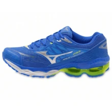 Tênis Masculino Academia Caminhada Wave Creation 20 Corrida com Amortecedor - Royal - Visão 3