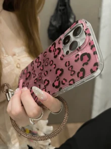 Pink Bow Leopard Print